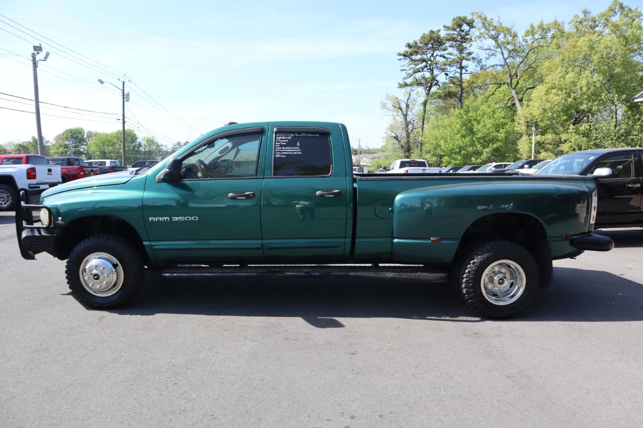 Dodge Ram 3500 4dr Quad Cab 160.5" WB DRW 4WD SLT 2003