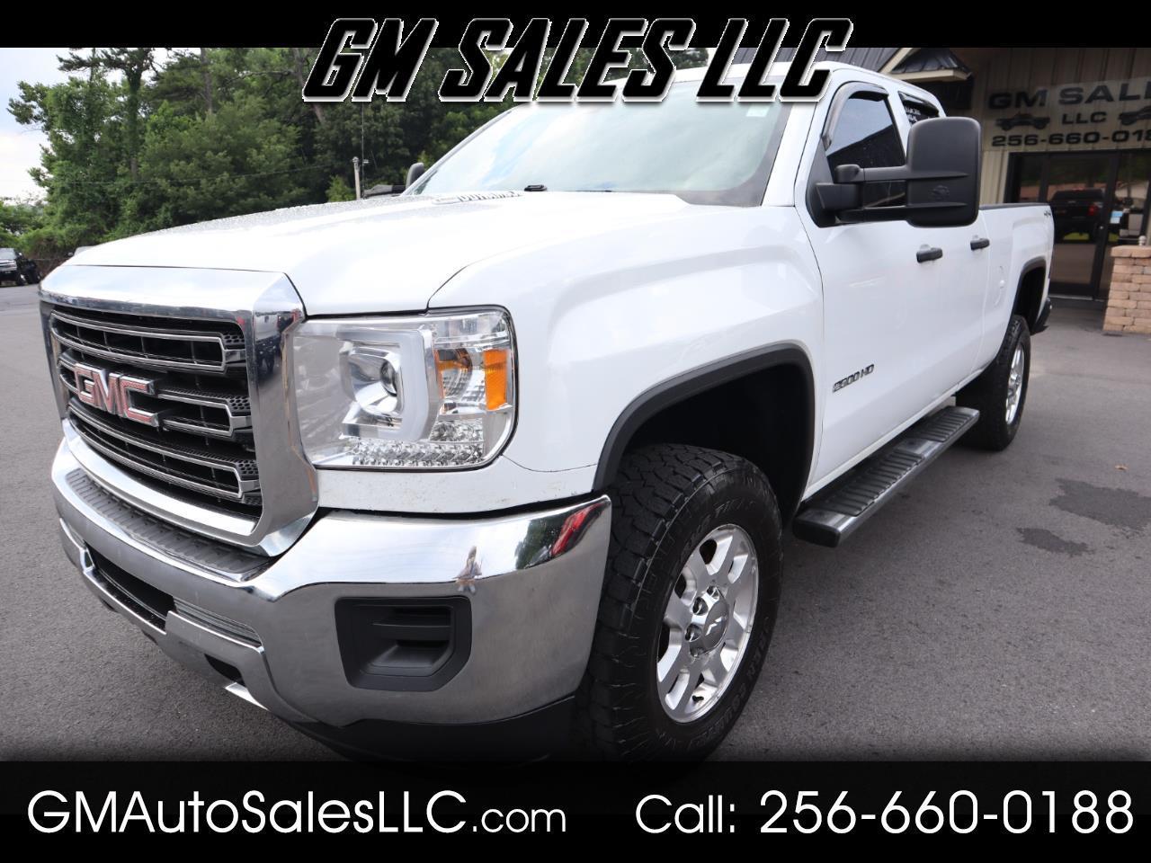 GMC Sierra 2500HD 4WD Double Cab 144.2" 2015