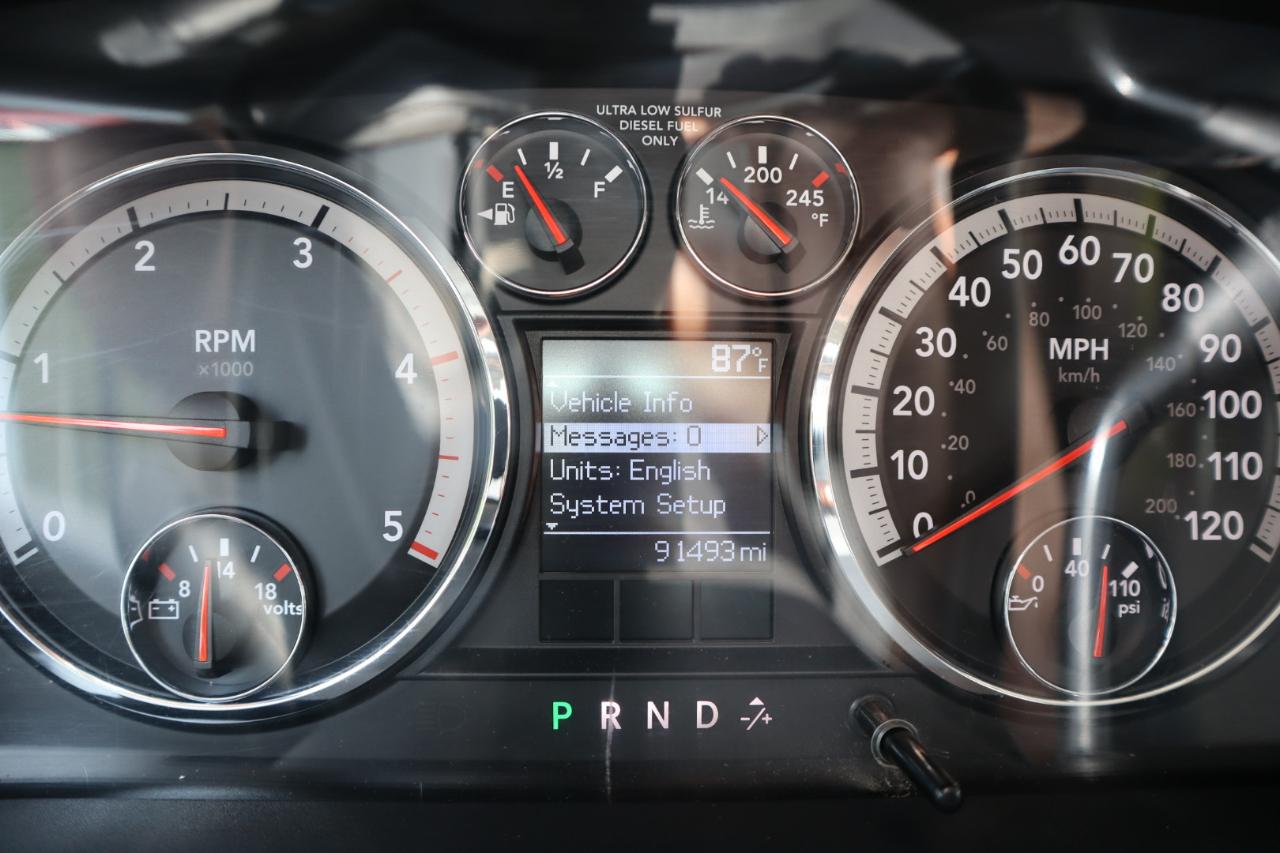 RAM 5500 4WD Reg Cab 168" WB 84" CA ST 2011
