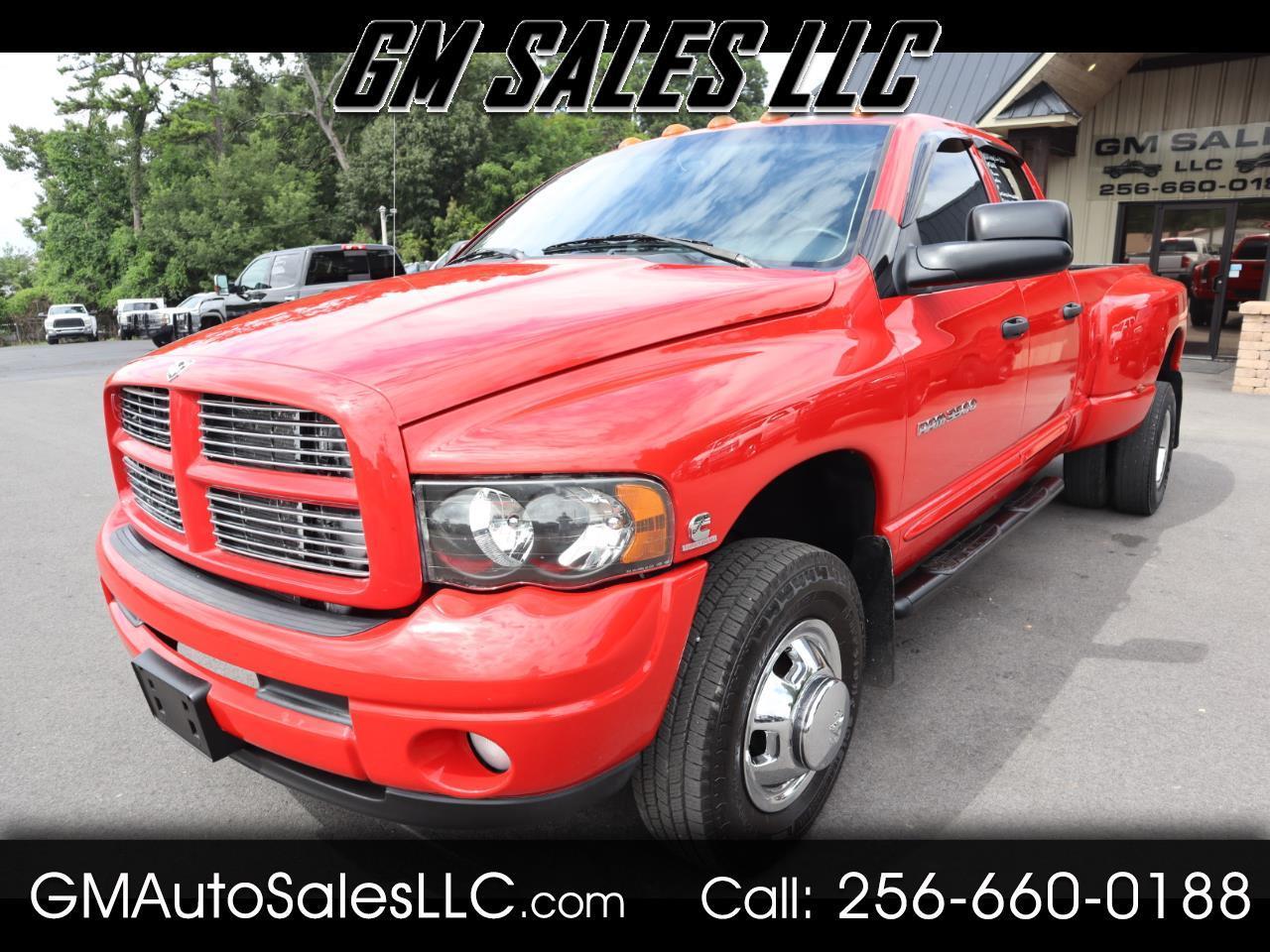 Dodge Ram 3500 4dr Quad Cab 160.5" WB DRW 4WD SLT 2004