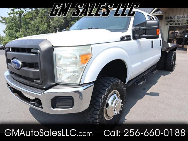 White 2015 Ford F-350 Super Duty Chassis Pickup Truck Four-Wheel Drive Automatic