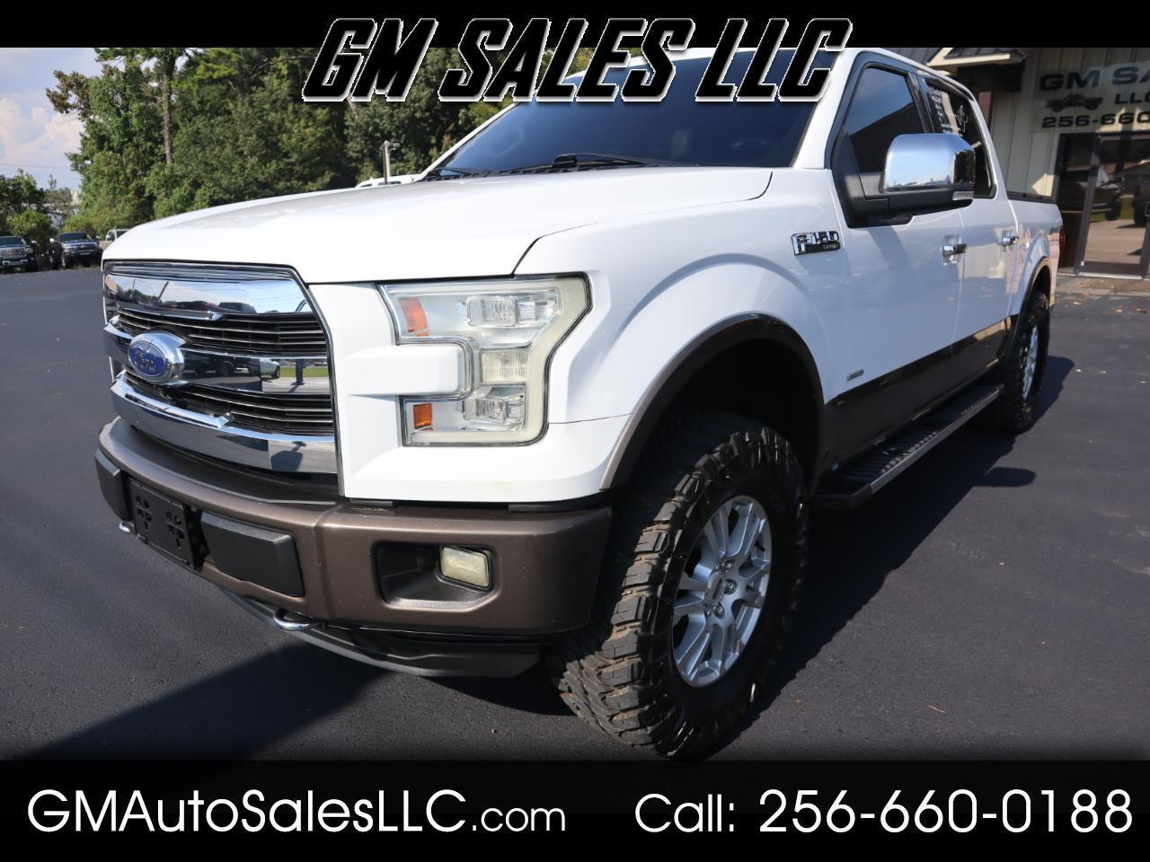Ford F-150 4WD SuperCrew 145" Lariat 2015
