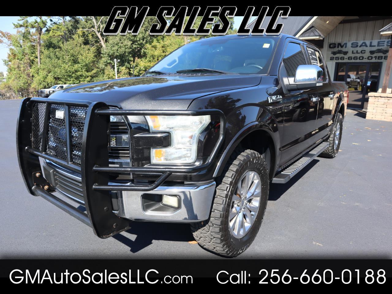 2015 Ford F-150 4WD SuperCrew 145" Lariat