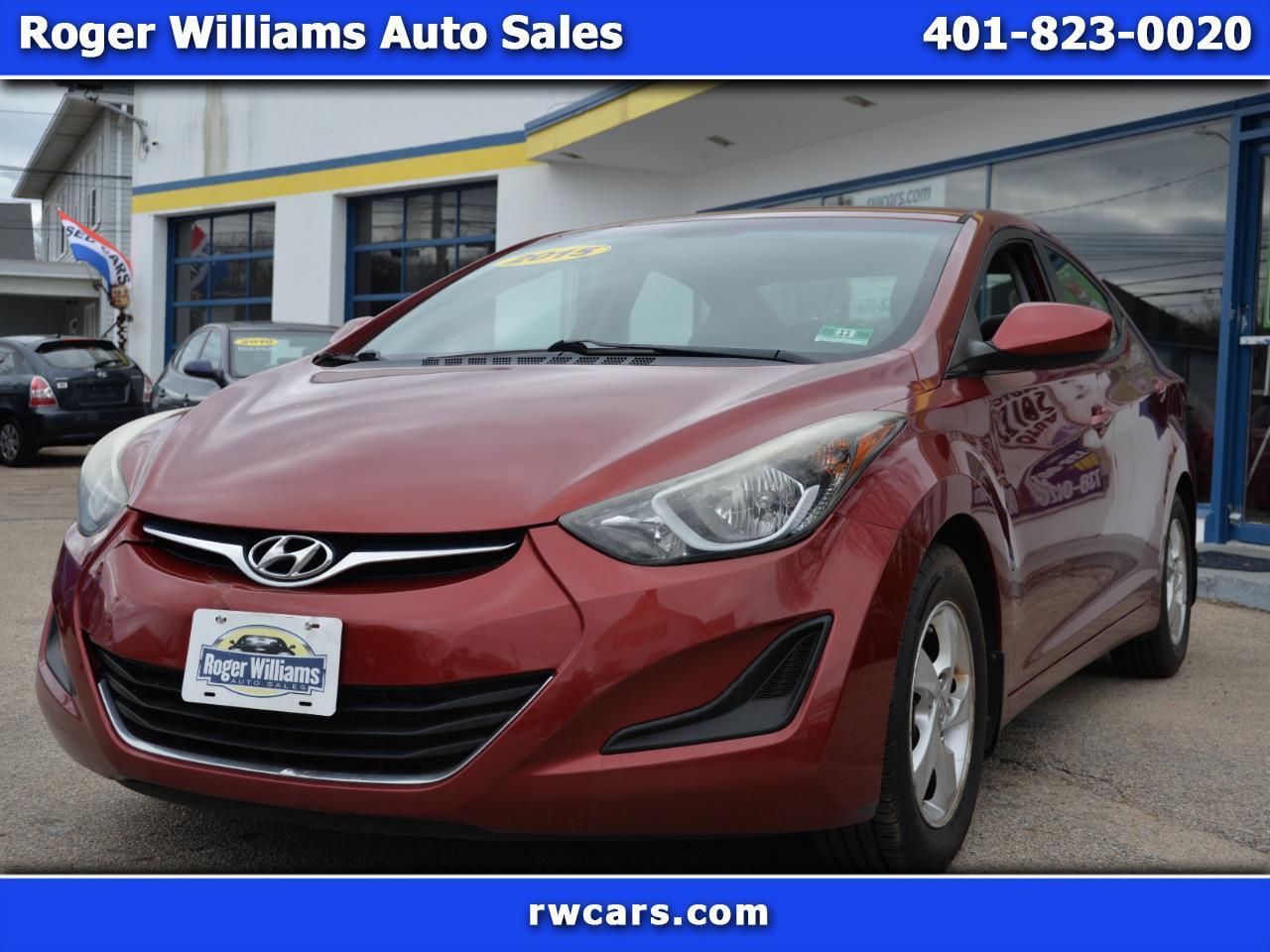 2015 Hyundai Elantra SE 6AT