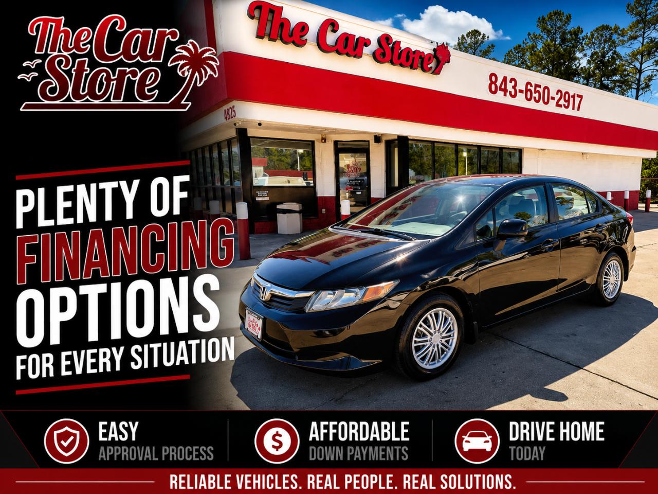 Honda Civic Sdn 4dr Auto LX 2012