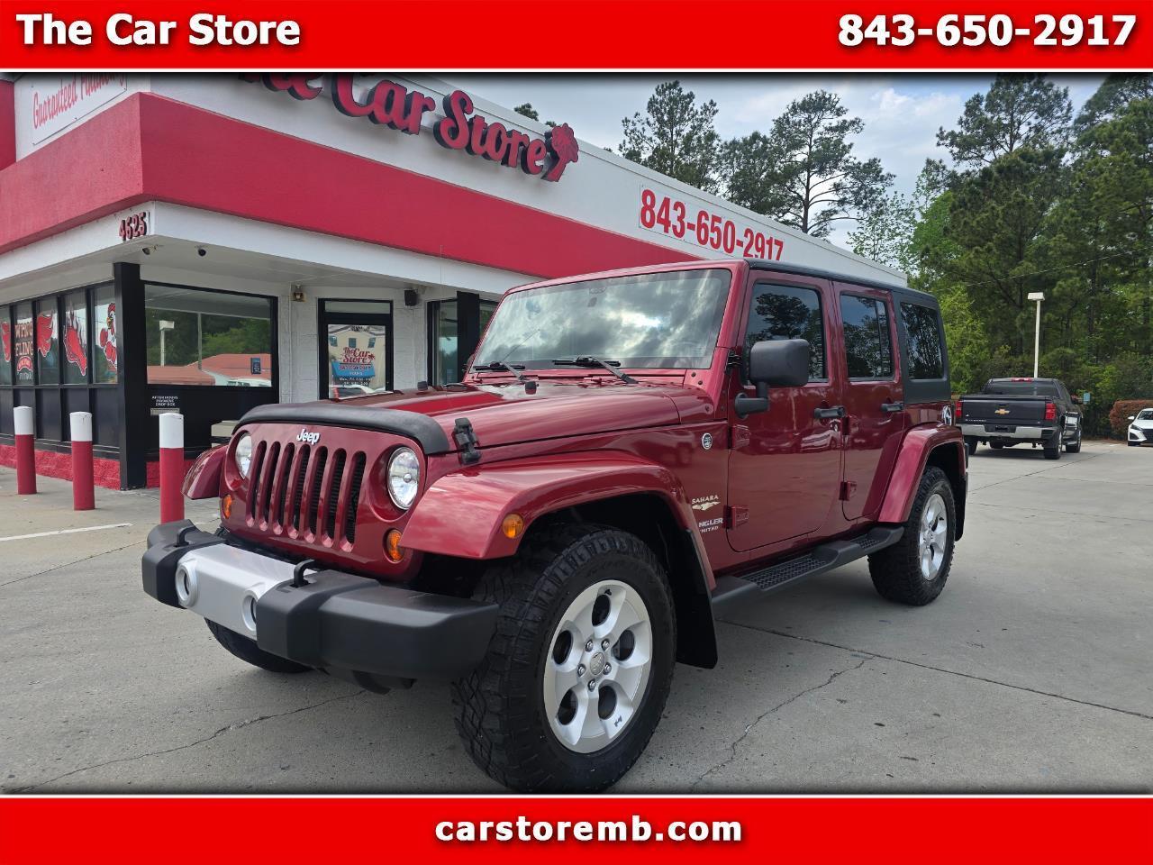 2013 Jeep Wrangler Unlimited 4WD 4dr Sahara