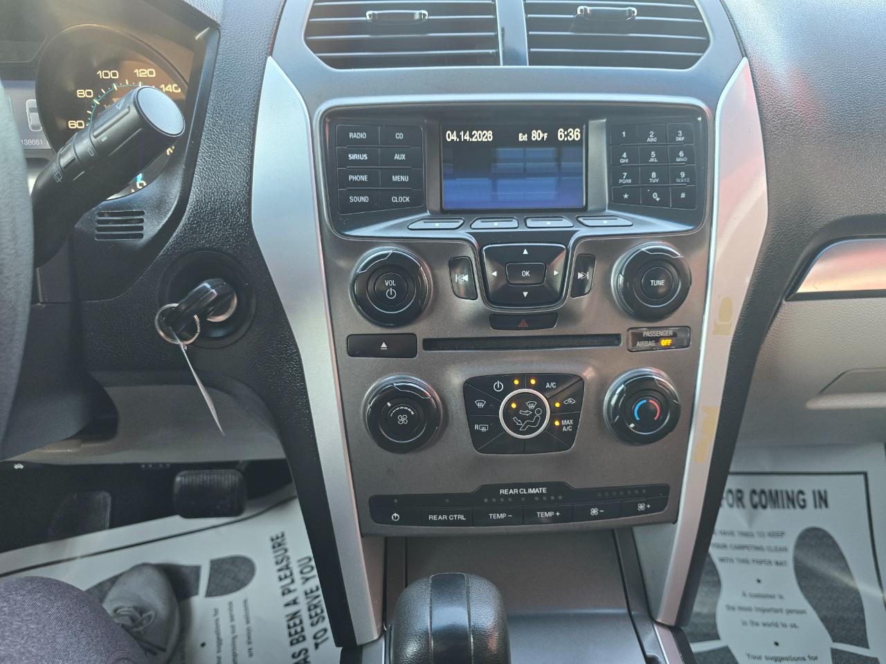 Ford Explorer FWD 4dr Base 2014