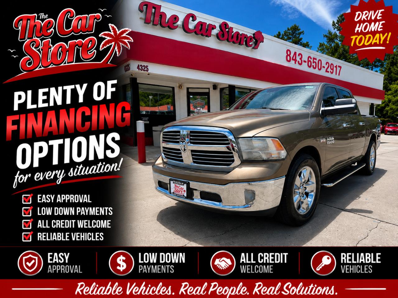 RAM 1500 2WD Crew Cab 140.5" Big Horn 2014