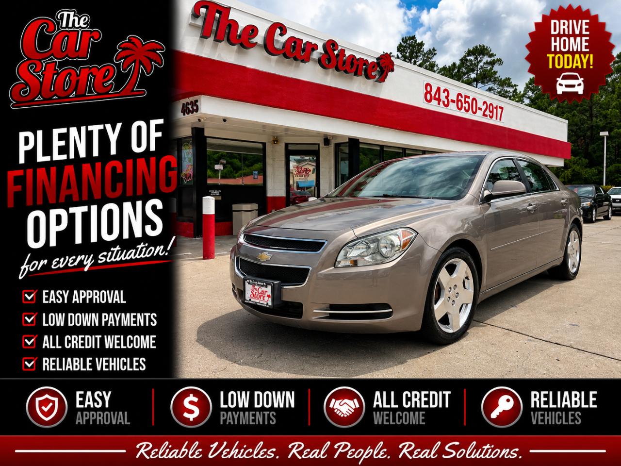 Chevrolet Malibu 4dr Sdn LT w/1LT 2010