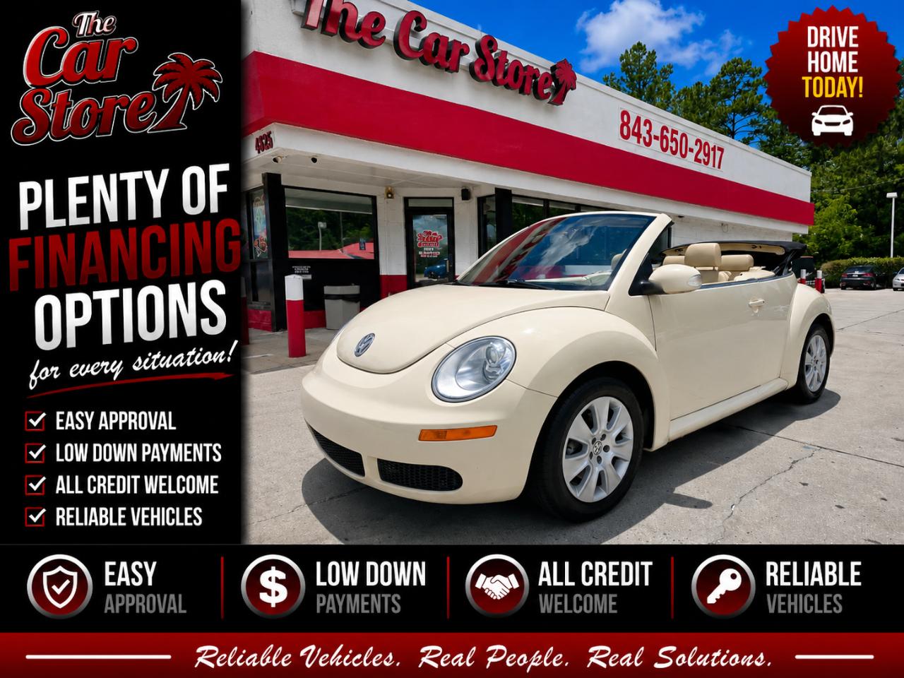 Volkswagen New Beetle Convertible 2dr GL Auto 2008