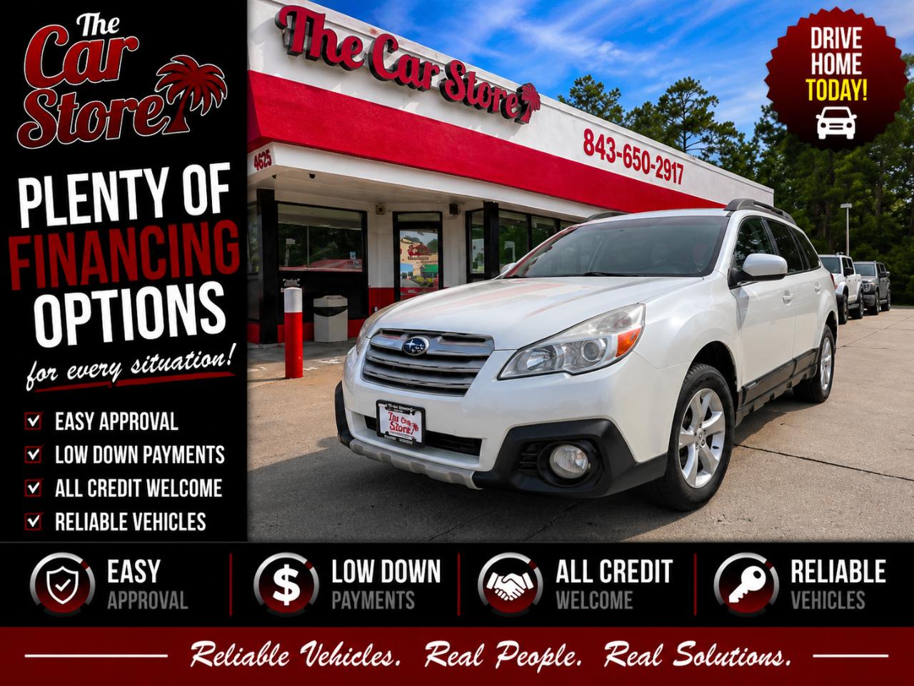Subaru Outback 4dr Wgn H4 Auto 2.5i Limited 2013
