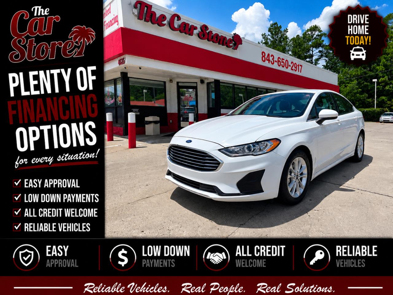 2019 Ford Fusion SE FWD