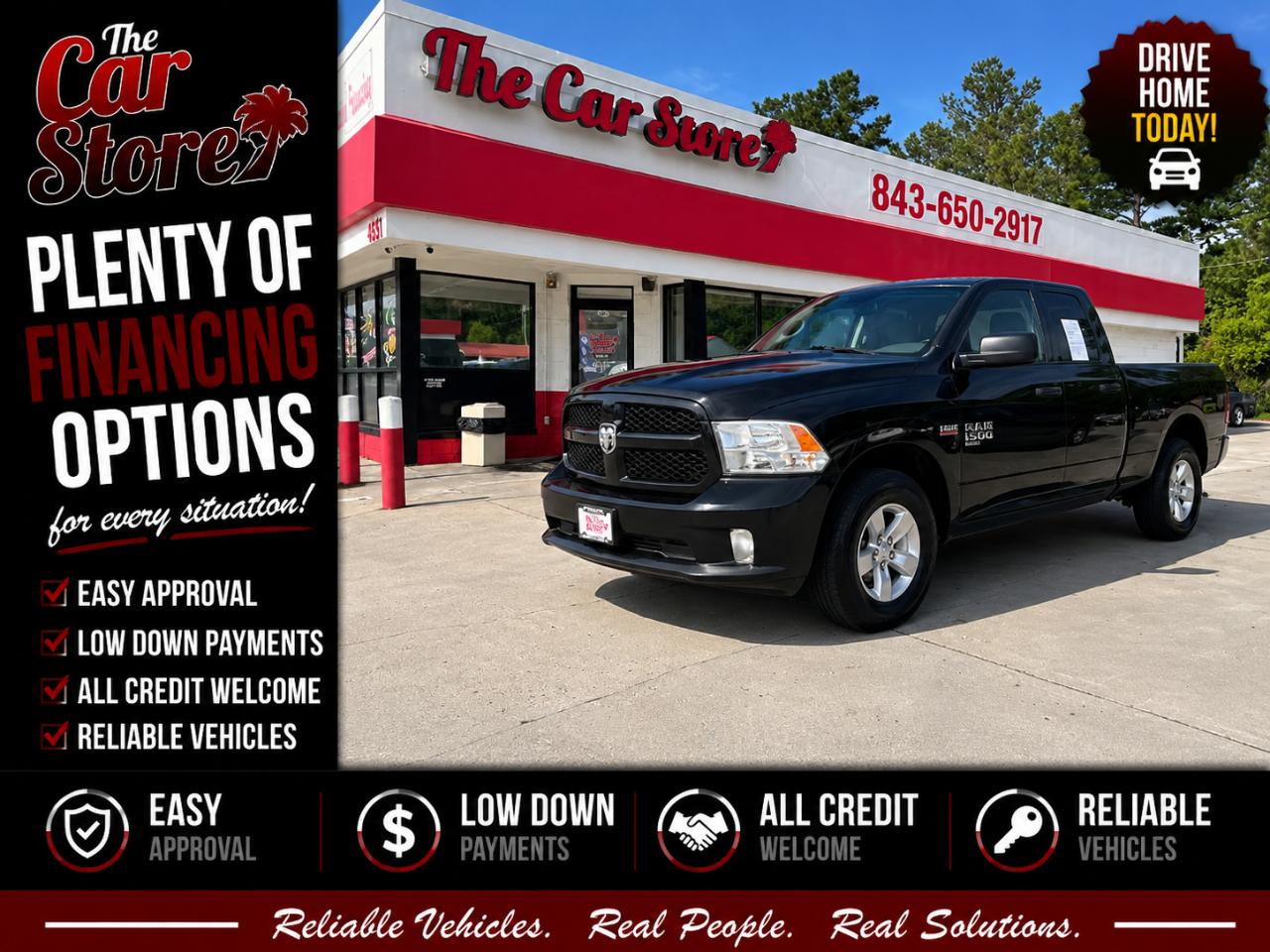 2019 RAM 1500 Classic Express 4x4 Quad Cab 6'4" Box