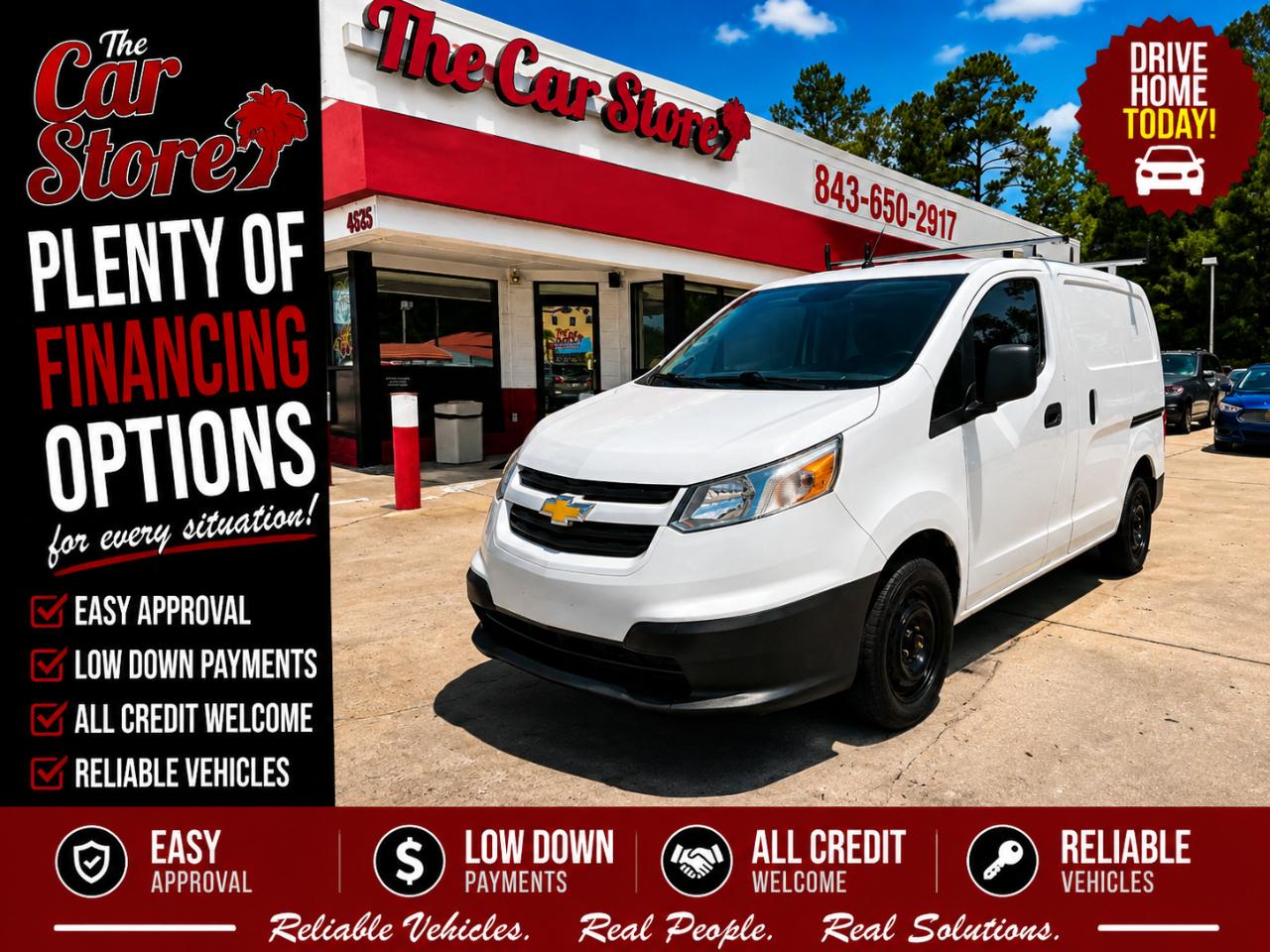 2017 Chevrolet City Express Cargo Van FWD 115" LS