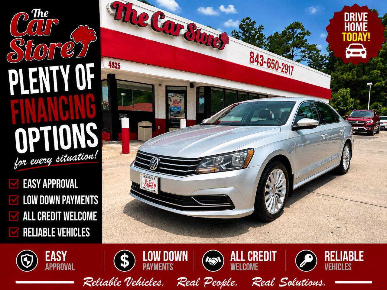 2016 Volkswagen Passat 4dr Sdn 1.8T Auto SE PZEV