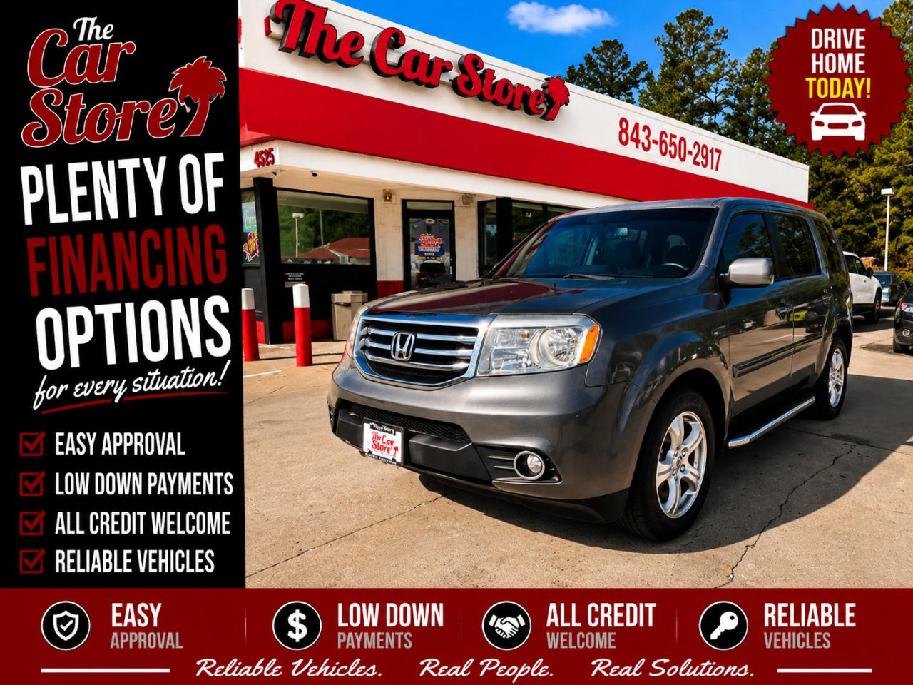 Honda Pilot 4WD 4dr EX-L 2012
