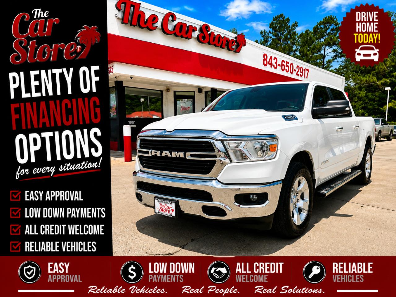 2019 RAM 1500 Big Horn/Lone Star 4x2 Quad Cab 6'4" Box
