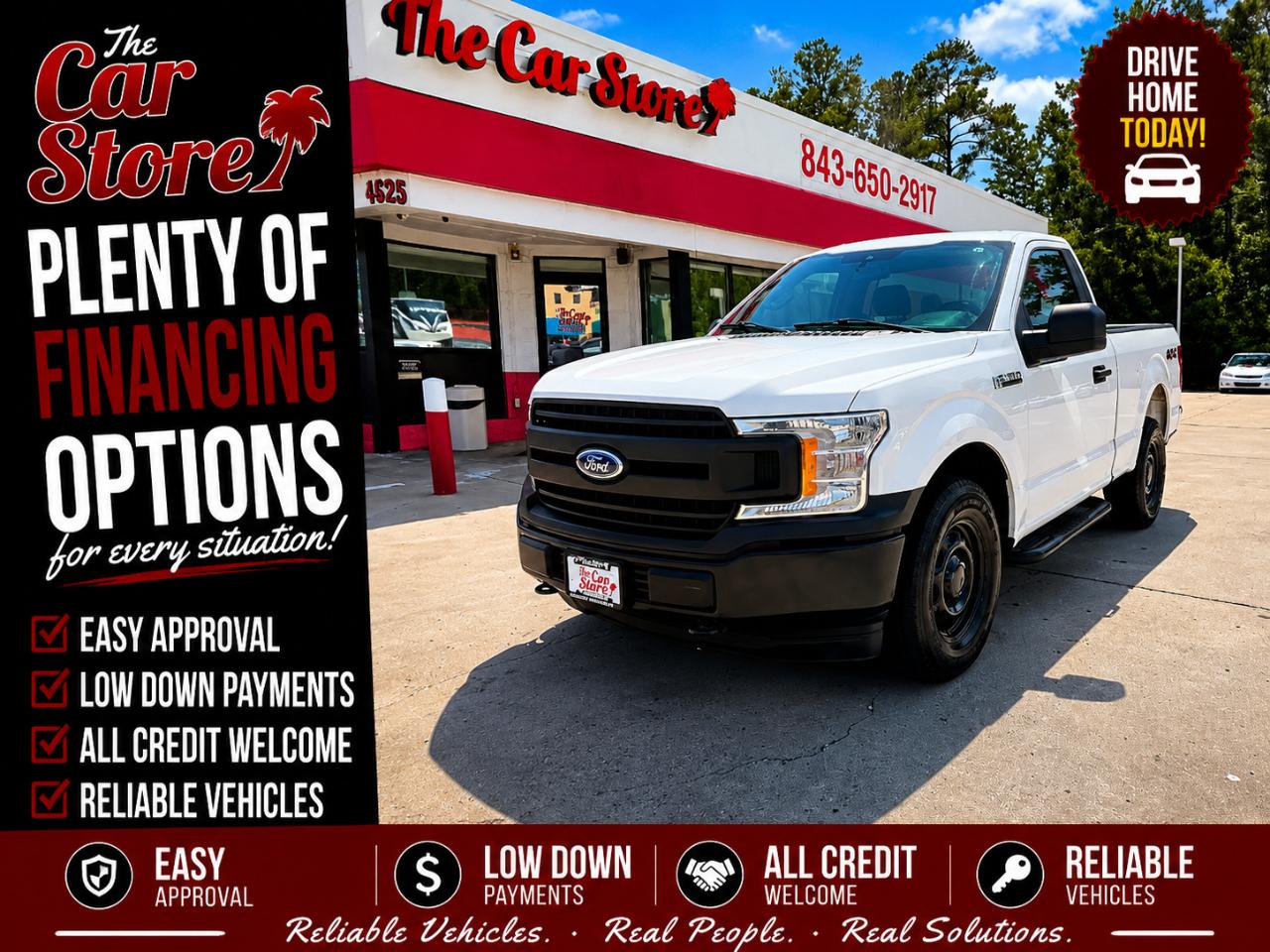 2019 Ford F-150 XLT 4WD Reg Cab 8' Box
