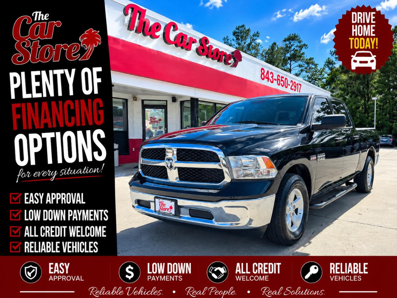 2019 RAM 1500 Classic SLT 4x2 Crew Cab 6'4" Box