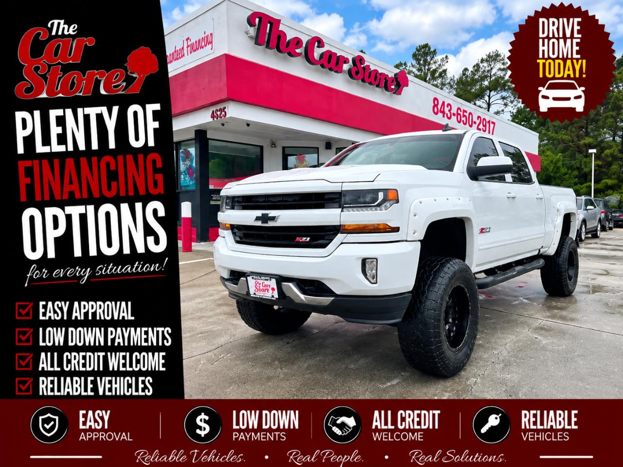 2016 Chevrolet Silverado 1500 4WD Crew Cab 143.5" LT w/2LT