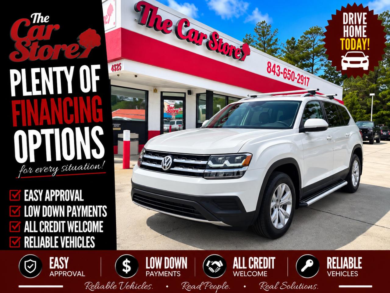 Volkswagen Atlas 2.0T S FWD 2019