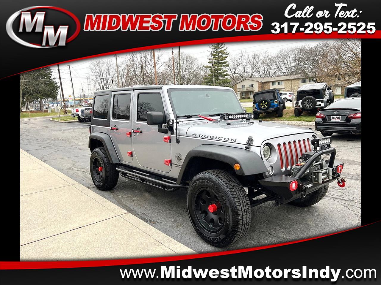 Used 2014 Jeep Wrangler Unlimited 4WD 4dr Rubicon for Sale in Indianapolis  IN 46214 Midwest Motors