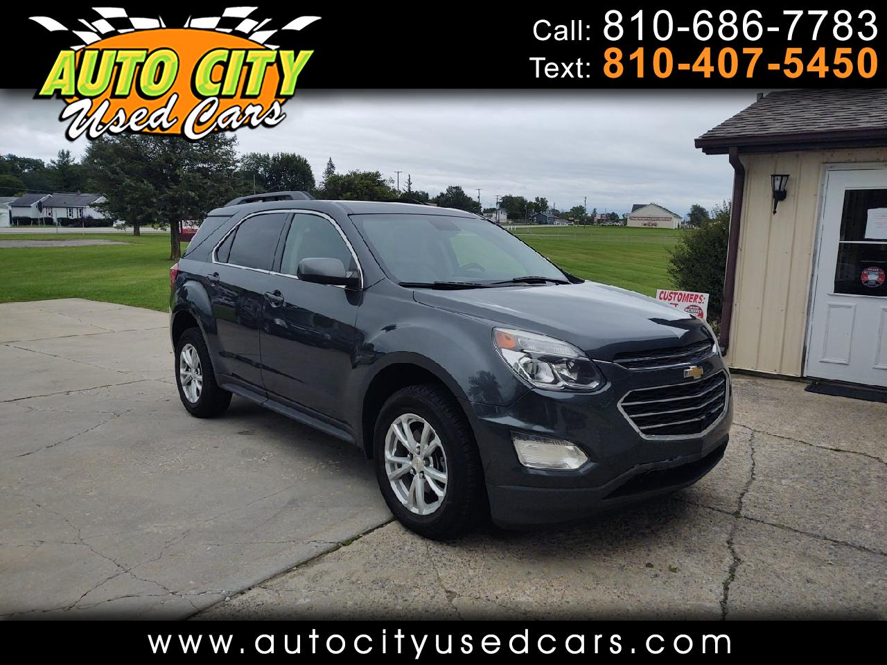 Used 2017 Chevrolet Equinox LT for Sale in Clio MI 48420 Auto City Used