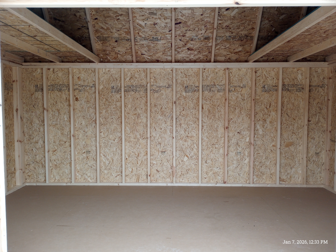 Old Hickory Buildings Lofted Barn  2025