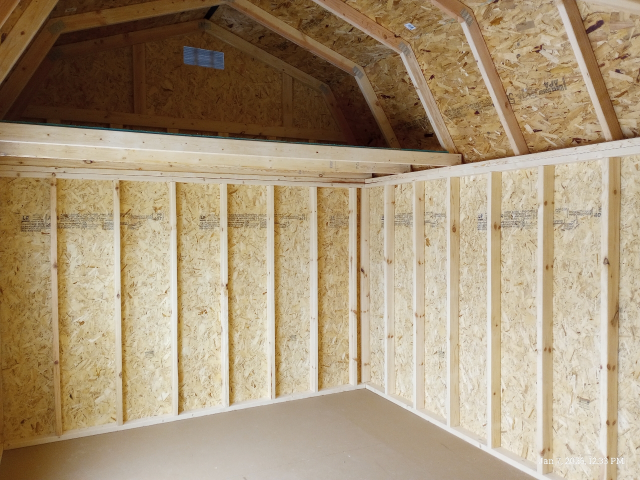 Old Hickory Buildings Lofted Barn  2025