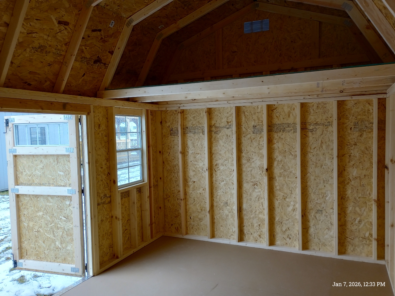 Old Hickory Buildings Lofted Barn  2025