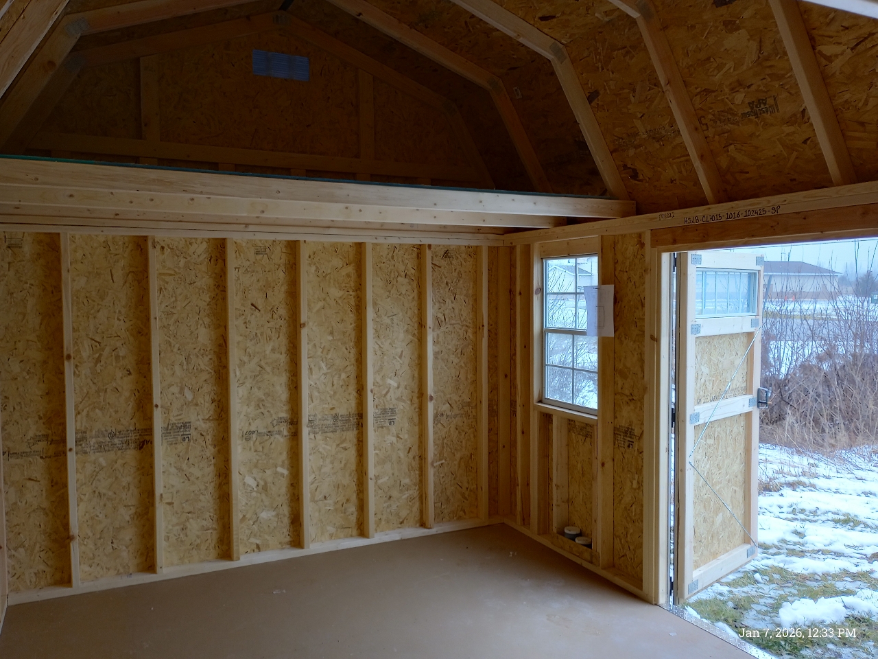 Old Hickory Buildings Lofted Barn  2025