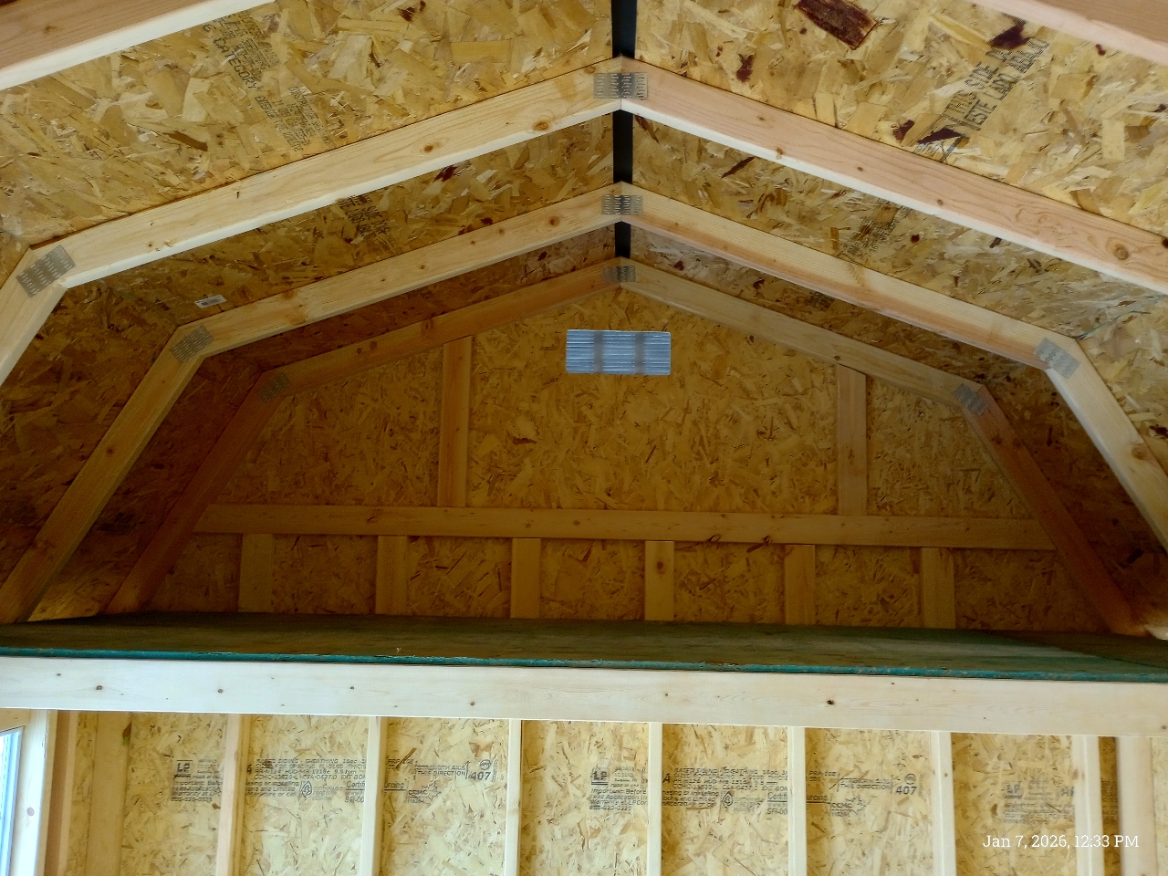 Old Hickory Buildings Lofted Barn  2025