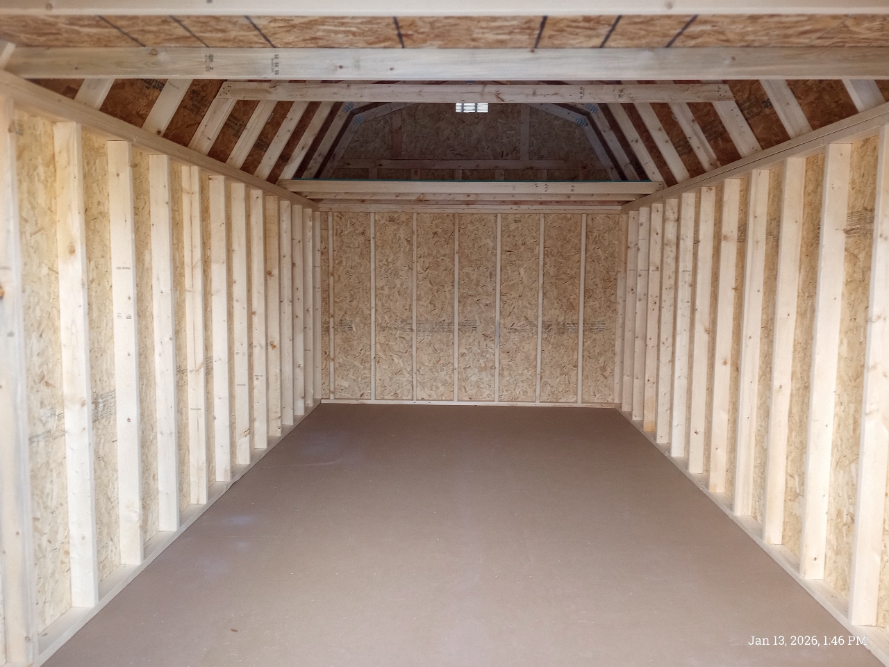 Old Hickory Buildings Lofted Barn  2025