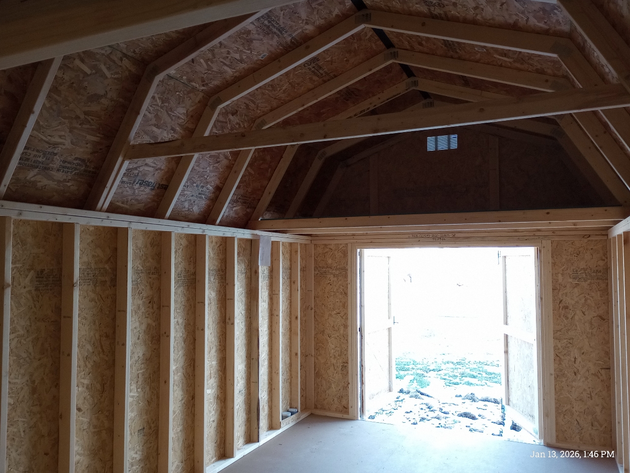 Old Hickory Buildings Lofted Barn  2025