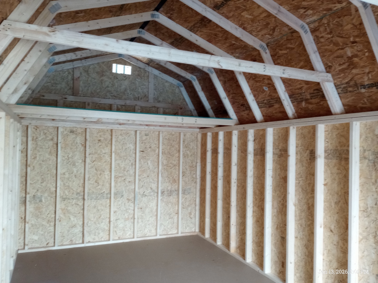 Old Hickory Buildings Lofted Barn  2025