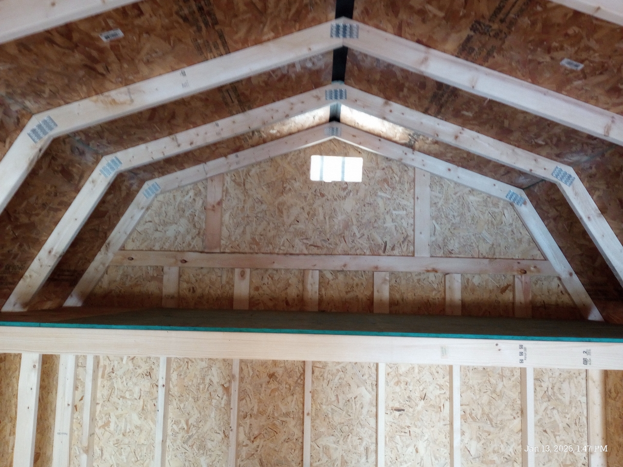 Old Hickory Buildings Lofted Barn  2025