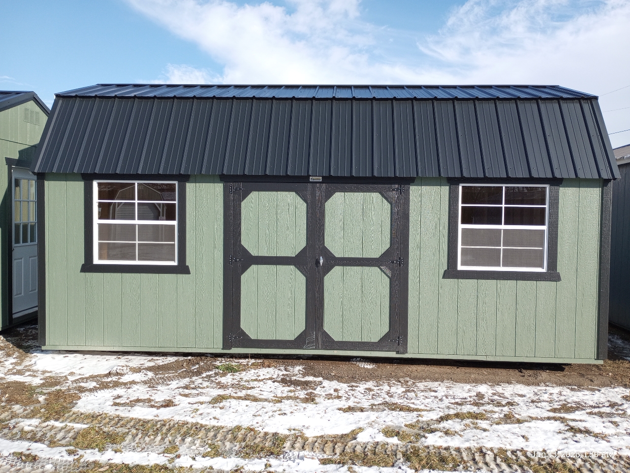 Old Hickory Buildings Lofted Barn  2025