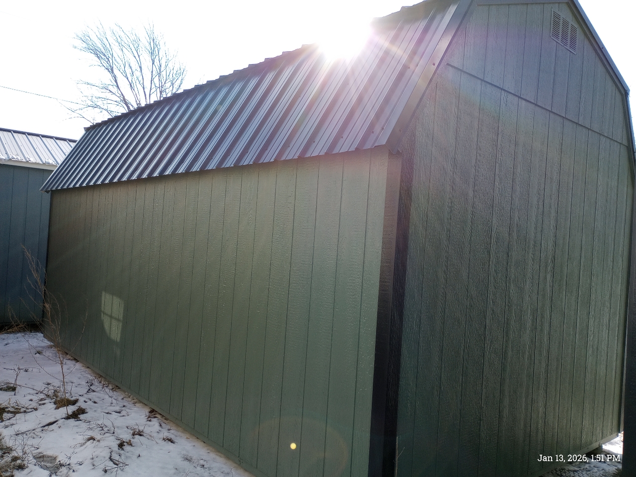 Old Hickory Buildings Lofted Barn  2025