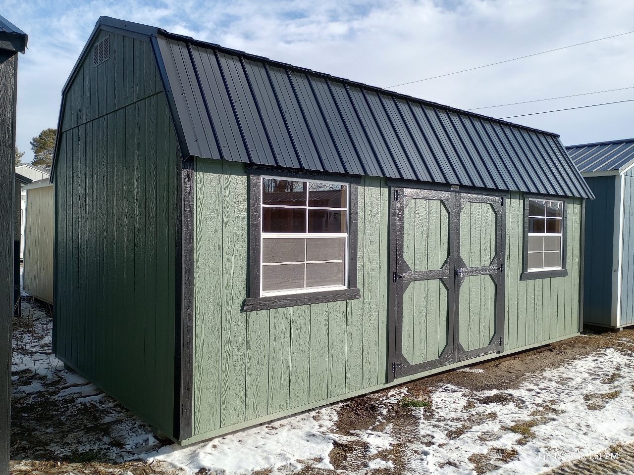 Old Hickory Buildings Lofted Barn  2025
