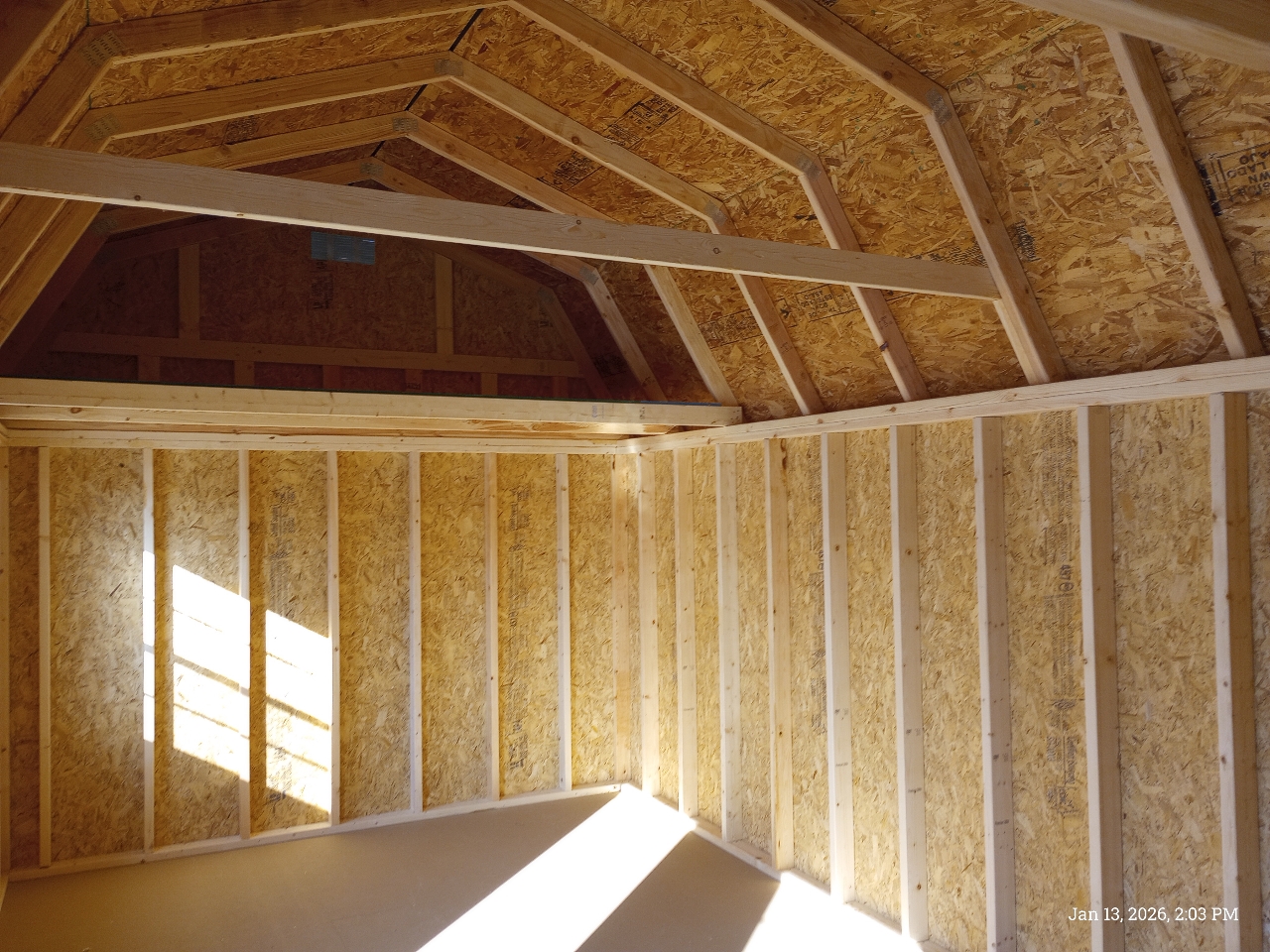 Old Hickory Buildings Lofted Barn  2025