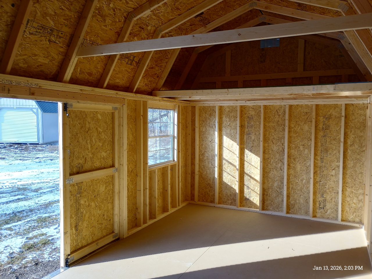 Old Hickory Buildings Lofted Barn  2025