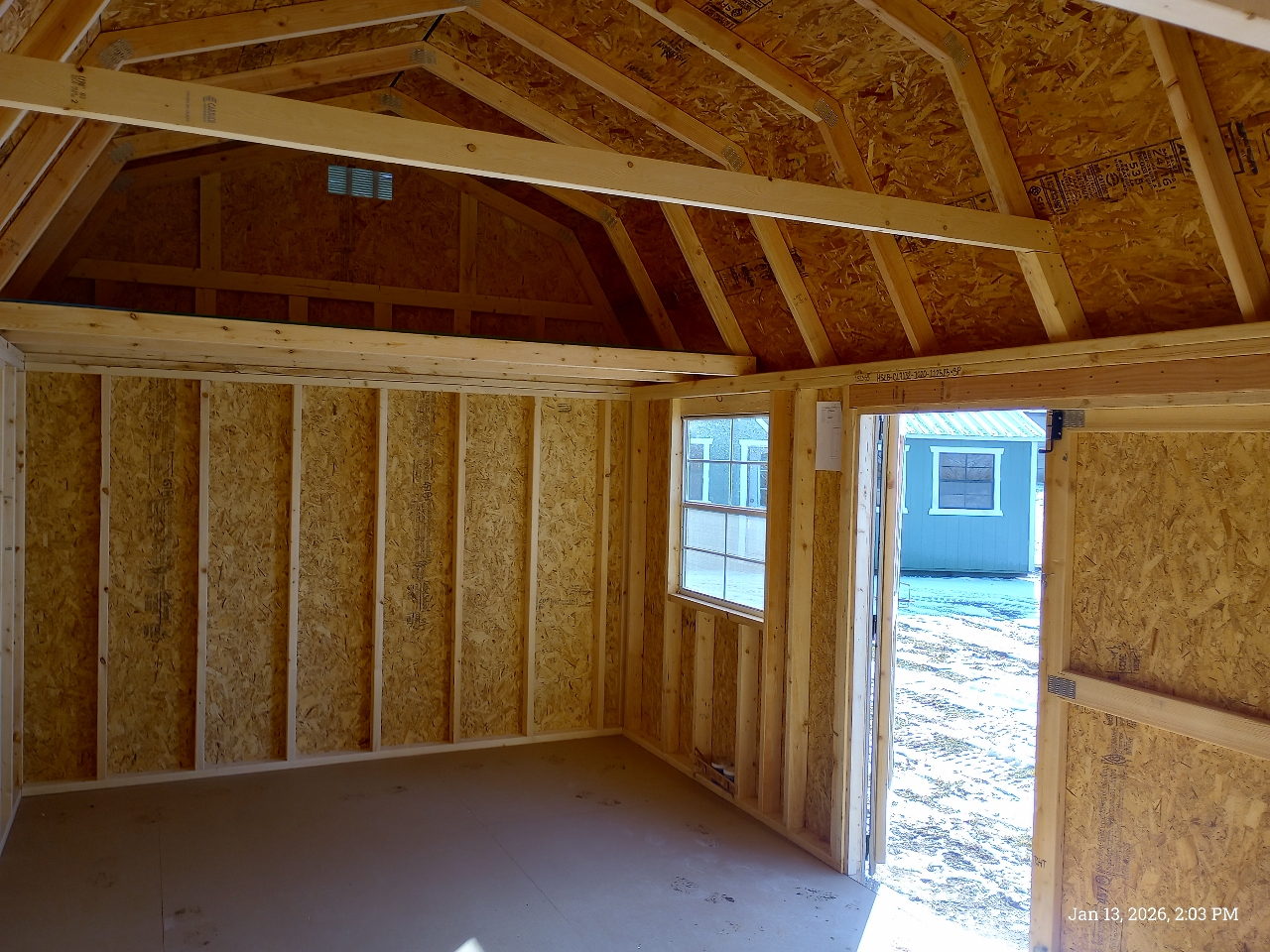 Old Hickory Buildings Lofted Barn  2025