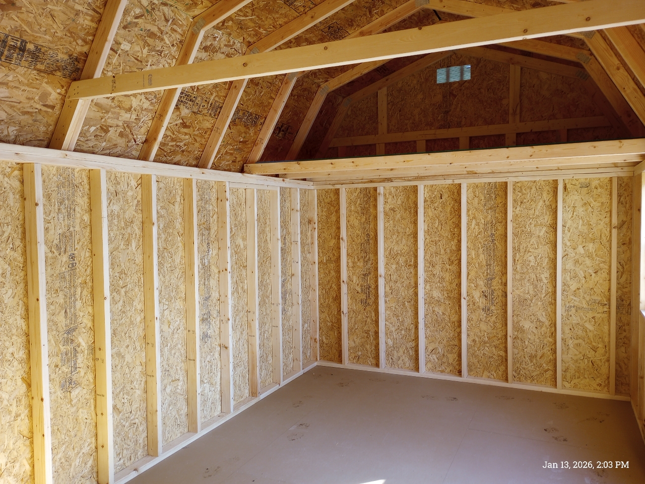 Old Hickory Buildings Lofted Barn  2025