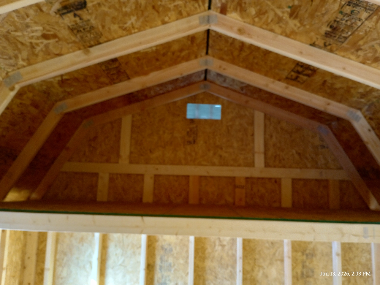 Old Hickory Buildings Lofted Barn  2025