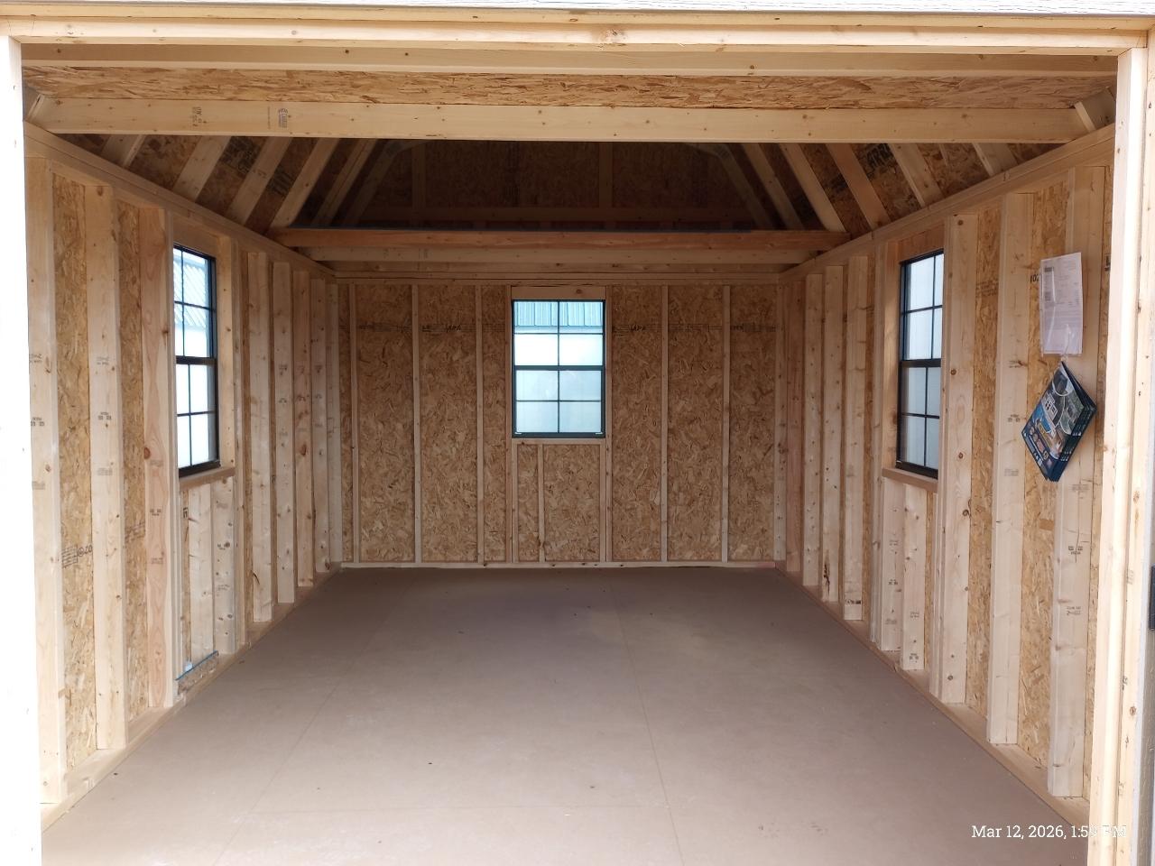 Old Hickory Buildings Lofted Barn  2025