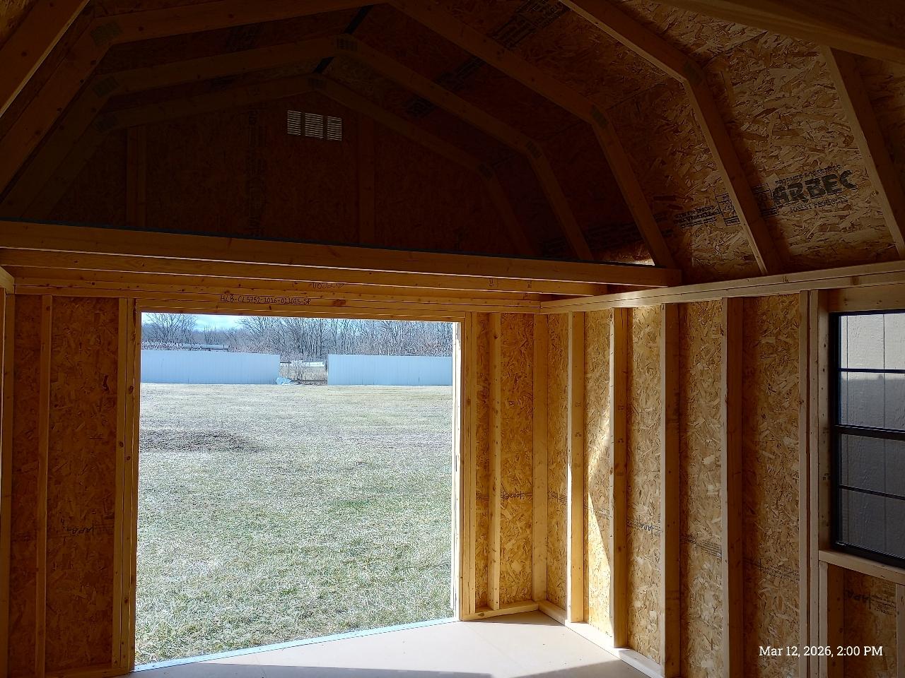 Old Hickory Buildings Lofted Barn  2025