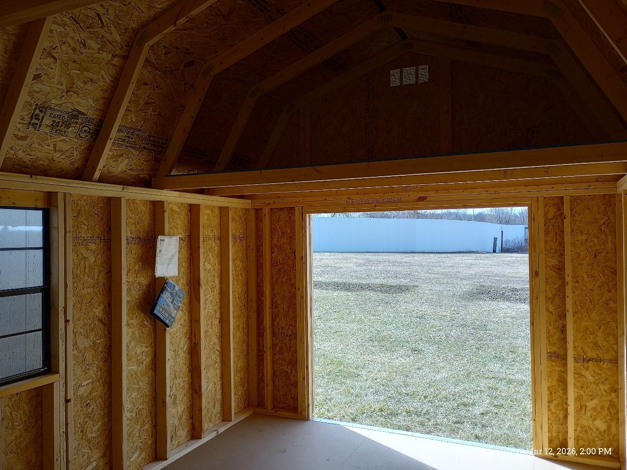 Old Hickory Buildings Lofted Barn  2025