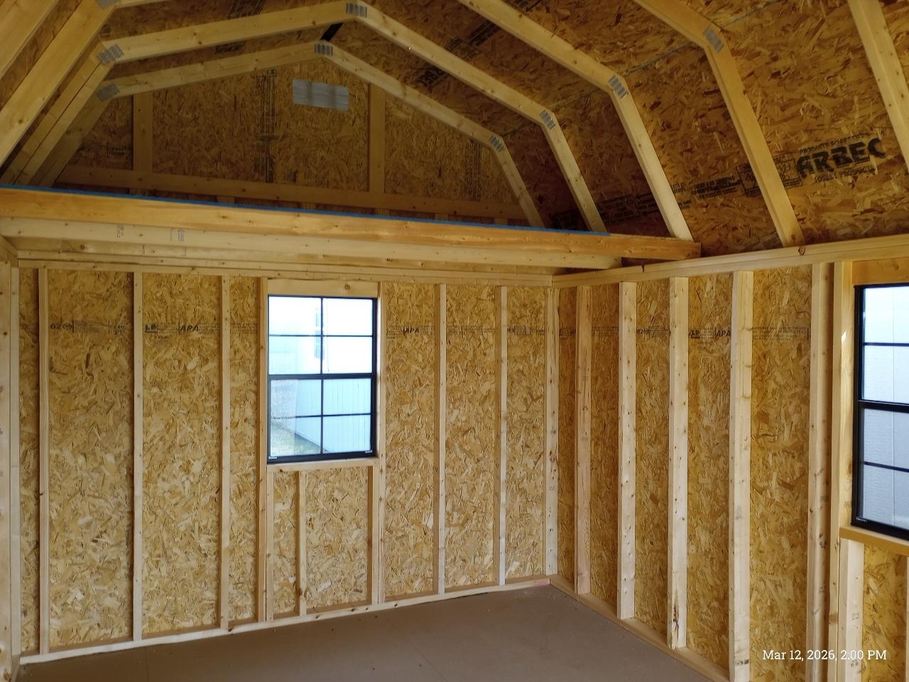 Old Hickory Buildings Lofted Barn  2025