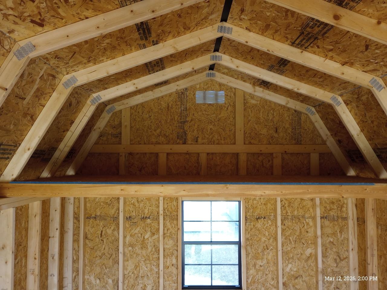 Old Hickory Buildings Lofted Barn  2025