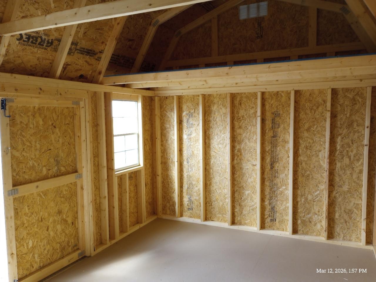 Old Hickory Buildings Lofted Barn  2025